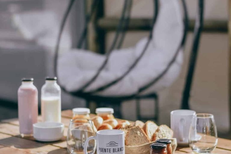 glamping puente blando desayuno
