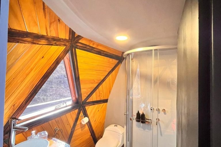 glamping zen baño